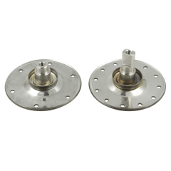 Фланец (опора барабана) для стиральной машины Electrolux, Zanussi 0103, лыски нержавейка, (комплект)