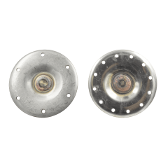 Фланец (опора барабана) для стиральной машины Electrolux, Zanussi 0103, лыски нержавейка, (комплект) 2