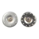 Фланец (опора барабана) для стиральной машины Electrolux, Zanussi 0103, лыски нержавейка, (комплект)