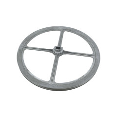 Шкив для стиральной машины Ardo 651000713, Indesit C00037677, 289*27 мм, посадка 10.5*15.6 мм