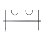 Тэн для духовки, 320*380 мм, 1200 Вт, Ariston, Indesit C00288251, C00081590