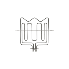 Тэн для духовки, 345*370 мм, 2300+1100 Вт, Beko 262900005