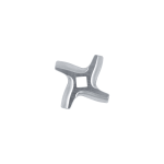 Ніж для м'ясорубки, 46/8 мм, HV2, HV3, HV4, HV5, HV8, Moulinex (односторонній)