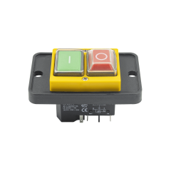 Кнопка для бетономішалки DZ-6-2 88х56 мм з рамкою (5...