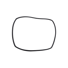 Ущільнювач двері для духовки Beko 255100045, 340*440 мм