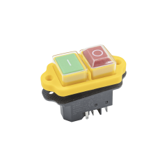 Кнопка для бетономішалки DKLD DZ-6 77х39 мм (5 контактів)