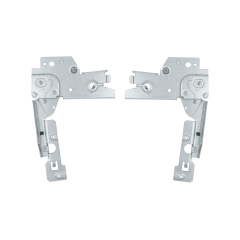 Комплект петель дверей (завіси) для посудомийної машини Zanussi 50286356006 (ліва та права)