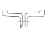 Тэн для духовки, 350*330 мм, 1650+800 Вт, Zanussi 3570411037, Tormec