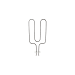 Тэн для духовки, 190*370 мм, 2000 Вт, Hansa 8001751, Selfa