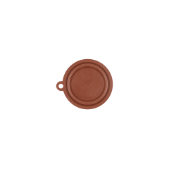 Мембрана до водяного редуктора газової колонки, D54 мм (гумова, червона)