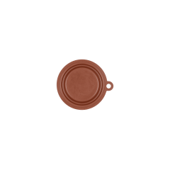 Мембрана до водяного редуктора газової колонки, D54 мм (гумова, червона) 2