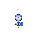 Манометричний колектор 1-вентильний Whicepart DSZH WK-468-GL (R-22, R-407c, R-404a, R-410a)