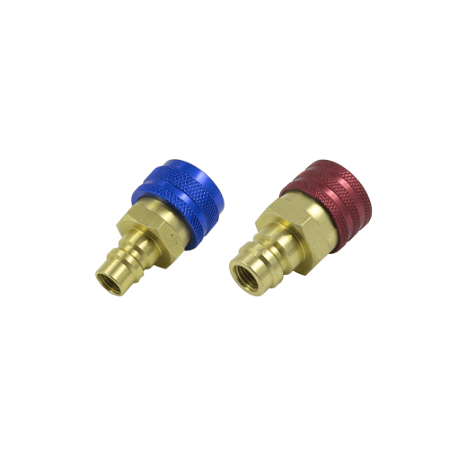 Комплект швидкознімних муфт для заправки автокондиціонерів (з R1234YF на R-134a) Комплект швидкознімних муфт для заправки автокондиціонерів (з R1234YF на R-134a)