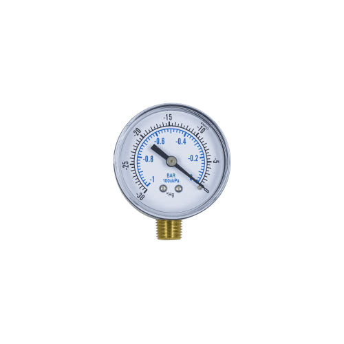 Вакуумметр прохідний TG3, 1/4, -1 бар Вакуумметр прохідний TG3, 1/4, -1 бар