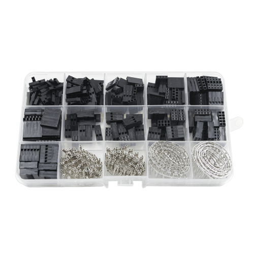 Набір роз'ємів Dupont 2.54 мм Набір роз'ємів Dupont 2.54 мм