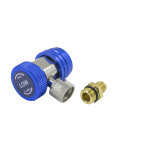 Муфта швидкознімна QC-ML для заправки автокондиціонерів (R-134a, 1/4", синя)
