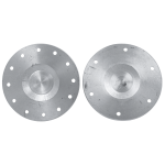 Фланець (опора барабана) для пральної машини Electrolux, Zanussi 0104, шліц, алюміній (комплект)