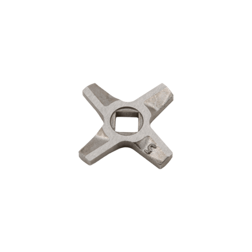 Нож для мясорубки Zelmer NR5, 86.1009, двусторонний, квадрат 9 мм, D47 мм, H5 мм