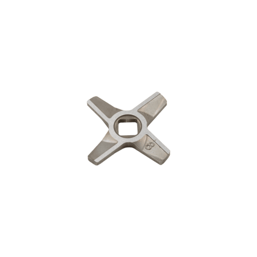 Ніж для м'ясорубки Zelmer NR8, 86.3109, двусторонний, квадрат 10 мм, D54 мм, H5 мм Ніж для м'ясорубки Zelmer NR8, 86.3109, двусторонний, квадрат 10 мм, D54 мм, H5 мм