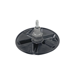 Узел для стиральной машины полуавтомат Таврия, d=160 мм, h=80 мм (активный, вал хромированный)