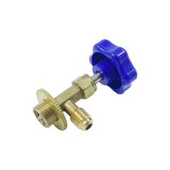 Кран с пробойником на баллон с фреоном CH-338, CТ-338