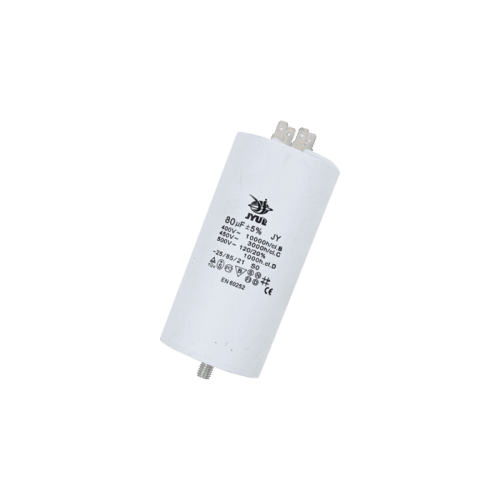 Конденсатор CBB60-E 80 мкФ, 450 В, Jyul (клеми + болт)