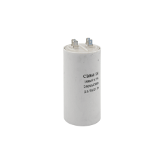 Конденсатор CBB60-A 100 мкФ, 250 В, Whicepart (пусковой, клеммы)