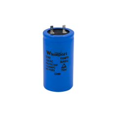 Конденсатор CD60  150 мкФ, 330 В, Whicepart (пусковой, клеммы)