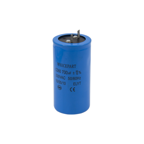 Конденсатор CD60  700 мкФ, 330 В, Whicepart (пусковой, клеммы) Конденсатор CD60  700 мкФ, 330 В, Whicepart (пусковой, клеммы)
