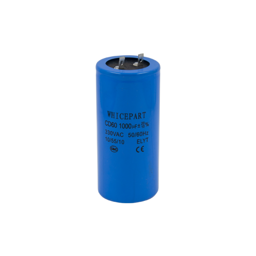 Конденсатор CD60 1000 мкФ, 330 В, Whicepart (пусковой, клеммы) Конденсатор CD60 1000 мкФ, 330 В, Whicepart (пусковой, клеммы)