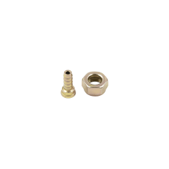 Штуцер для шланга со съемной гайкой на вентиль баллонный (резьба левая М22*1.75)