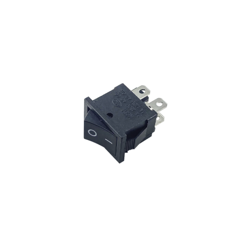 Кнопка сетевая одинарная 40333 13х19 мм 4 контакта 6А (2-позиционная)