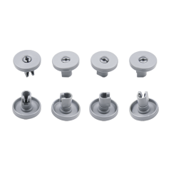 Комплект роликов нижней корзины для посудомоечной машины Zanussi 50286965004 (8 шт.)