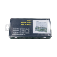 Набор резиновых уплотнительных колец для кондиционера Whicepart W-8085, 270 шт (зеленые)