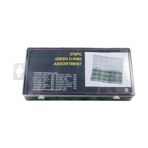 Набір гумових кілець ущільнювачів для кондиціонера Whicepart W-8085, 270 шт (зелені)