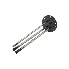 Фланець для бойлера під сухий тен Electrolux 50266820005, D165 мм, L405 мм (трубки нержавійка)