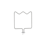 Тен для духовки, 345*405 мм, 1300 Вт, Beko 262900002, SKL COK108AC