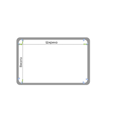 Ущільнювач двері для духовки Ardo 420073600, 651066988, COK702TC, 340*420 мм