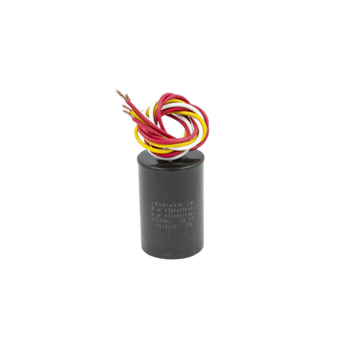 Конденсатор CBB60-K   8+4 мкФ, 450 В, Piranill (провод)