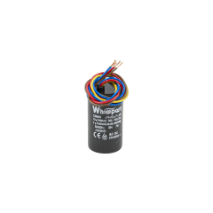 Конденсатор CBB60-K  10+5 мкФ, 450 В, Whicepart (провод)