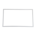 Уплотнитель для холодильника Whirlpool 481246668941 (543*940 мм), в паз
