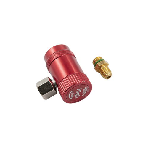 Муфта быстросъемная HC-ML-1234 для заправки автокондиционеров (с R-1234yf на R-134a, 1/4", красная) Муфта быстросъемная HC-ML-1234 для заправки автокондиционеров (с R-1234yf на R-134a, 1/4", красная)