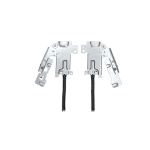 Комплект петель двери (завесы) для посудомоечной машины Zanussi 4055031548 (левая и правая)