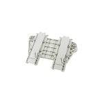 Правая направляющая для корзины посудомоечной машины Candy 41011424 (с роликами)