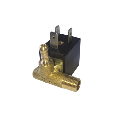 Клапан електромагнітний для кавомашини 06000BH-K5FV 1/8" male + pipe at 90° 9-12.5 VA Клапан електромагнітний для кавомашини 06000BH-K5FV 1/8" male + pipe at 90° 9-12.5 VA