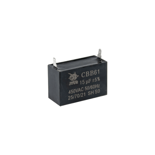 Конденсатор CBB61 15 мкФ, 450 В, Jyul (прямоугольный, клеммы) Конденсатор CBB61 15 мкФ, 450 В, Jyul (прямоугольный, клеммы)