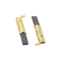 Щетки электродвигателя для стиральной машины 5*12.5*32 мм, Ariston, в металлической обойме