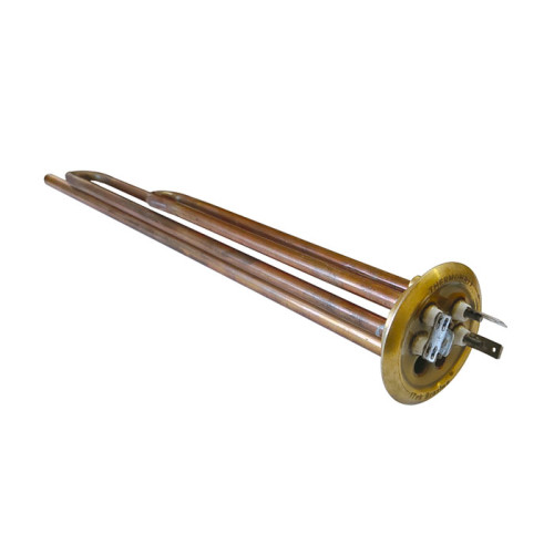 Тен для бойлера фланцевий 2500 Вт, Thermowatt Premium, Ariston 65150721, L=370 мм, d=64 мм (мідний)