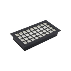 HEPA фильтр для пылесоса Zelmer 619.0190, 00793522, VC05W26900H, 170*90*26 мм