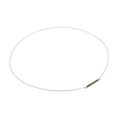 Хомут уплотнителя (резины) для стиральной машины, D=310 мм, d=1 мм (универсальный, наружный)